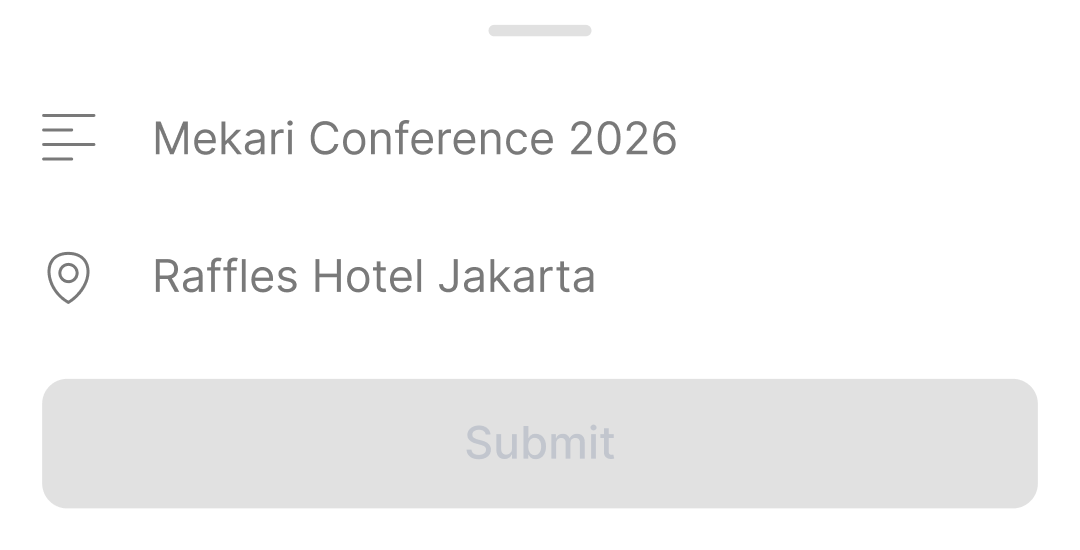 Footer Mekari Conference