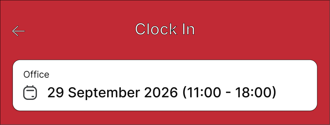 Header Clock In